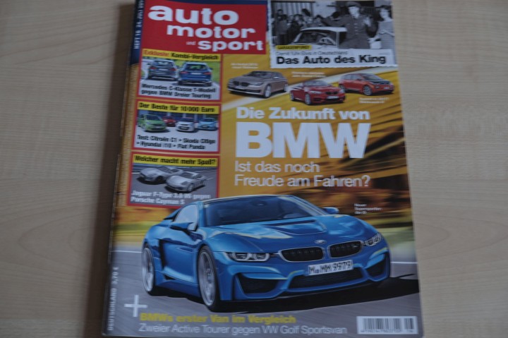 Deckblatt Auto Motor und Sport (16/2014)